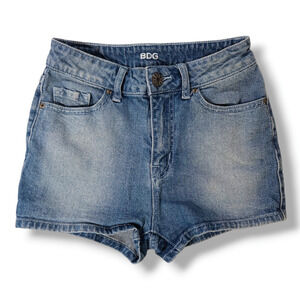 EUC Urban Outfitters BDG Erin Shortie High-Rise Denim Shorts Sz. 24 Vintage Blue